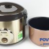 PVN-RC91 có lòng nồi được làm từ hợp kim nhôm cao cấp dày thu nhiệt tốt, truyền nhiệt nhanh, ít hao tốn điện